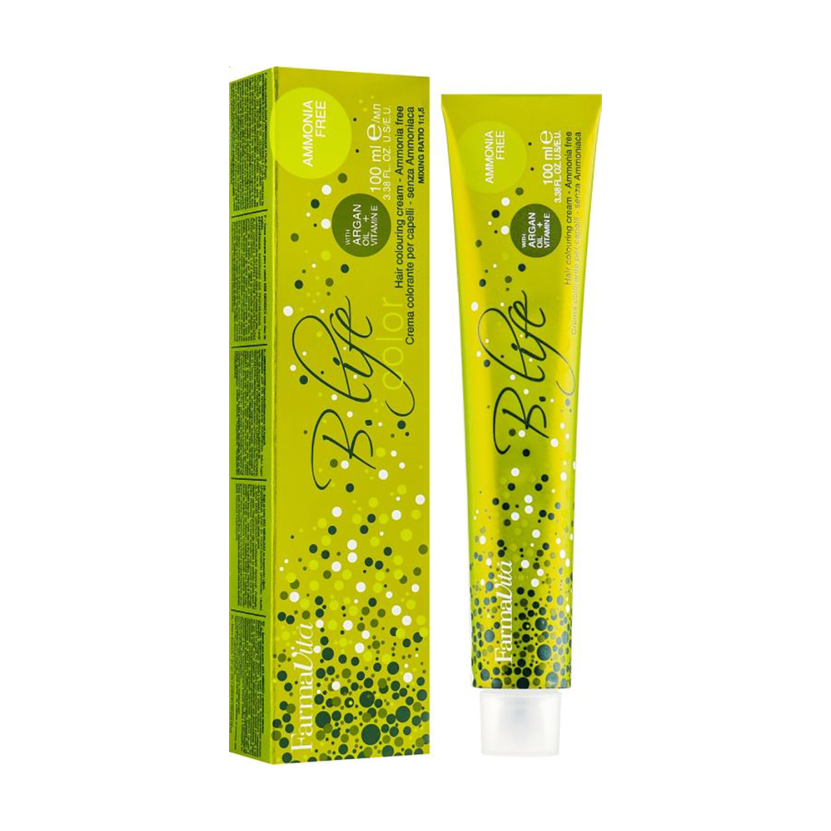 Уцінка! Напівперманентна крем-фарба для волосся FarmaVita B. Life Color Hair Colouring Cream 9.01 Дуже світлий блондин попелястий, 100 мл